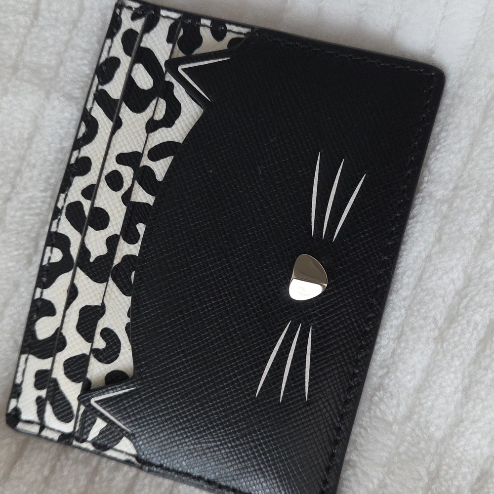 Kate Spade Meow Cat Card Holder - Picture 5 of 6
